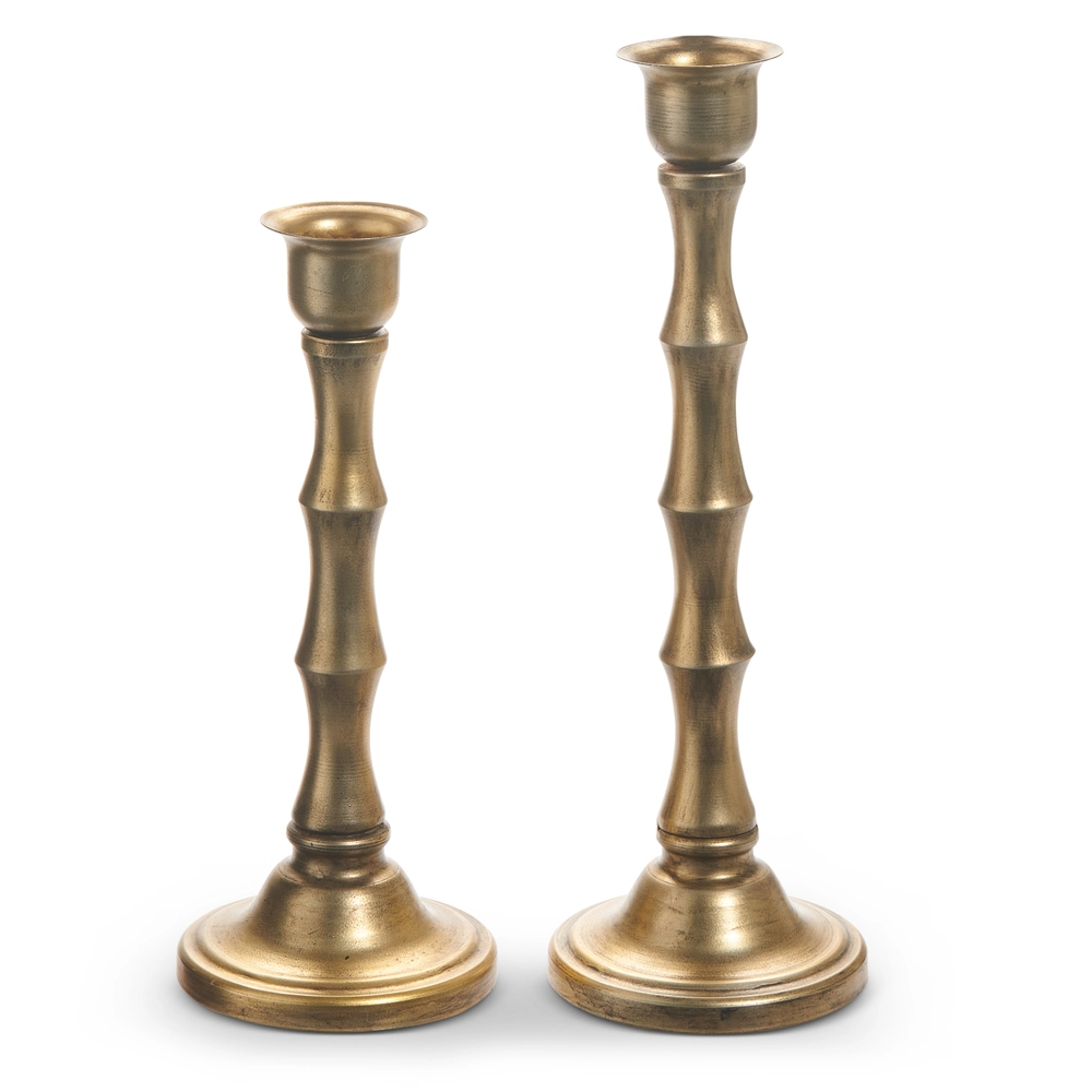 Gold Taper Candlesticks