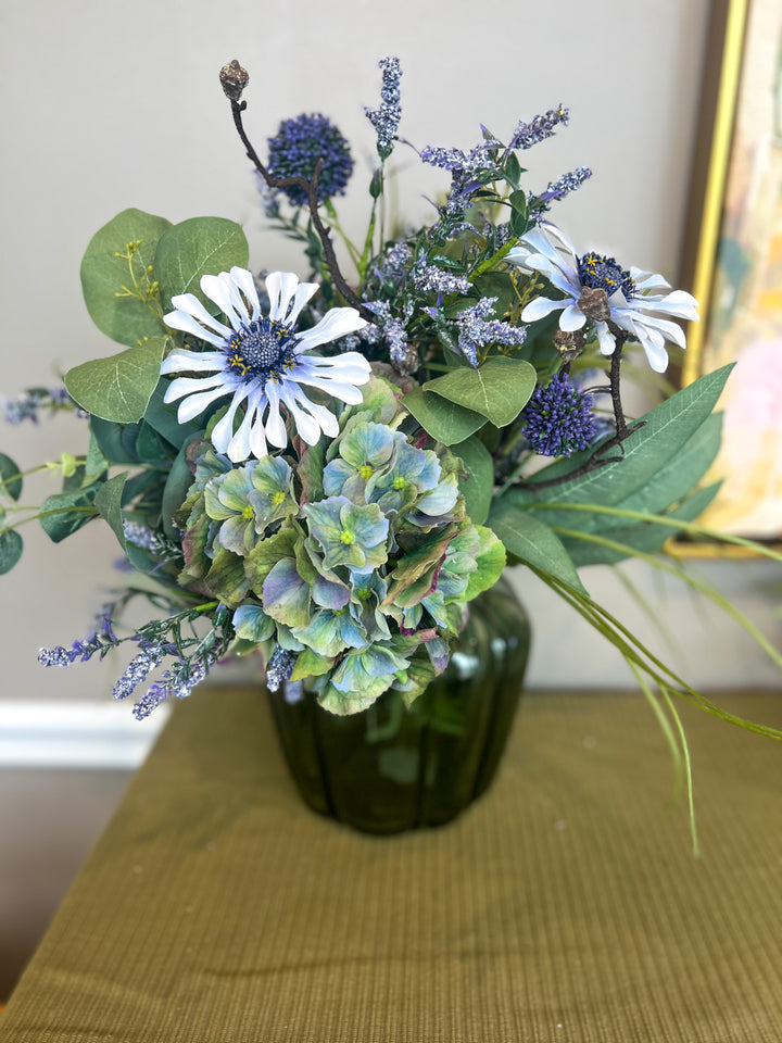 Lavender & Green Hydrangrea Instant Arrangement