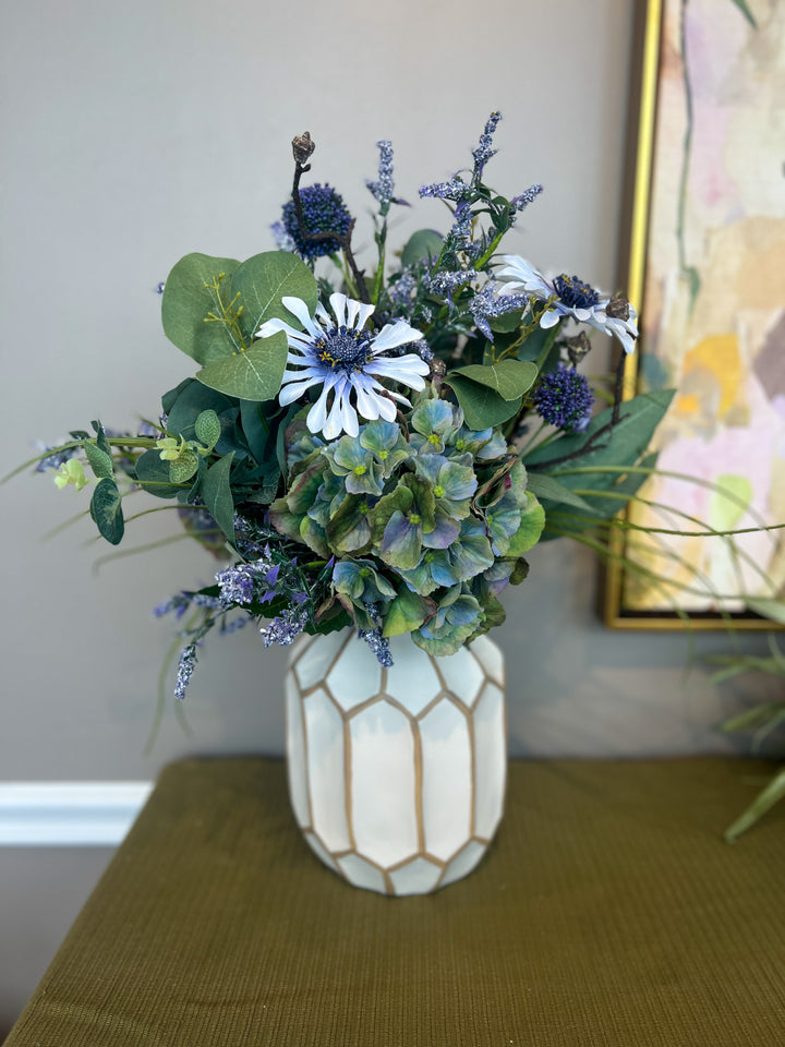 Lavender & Green Hydrangrea Instant Arrangement
