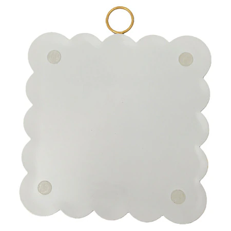Mini Art Series: Gilded White Pumpkin