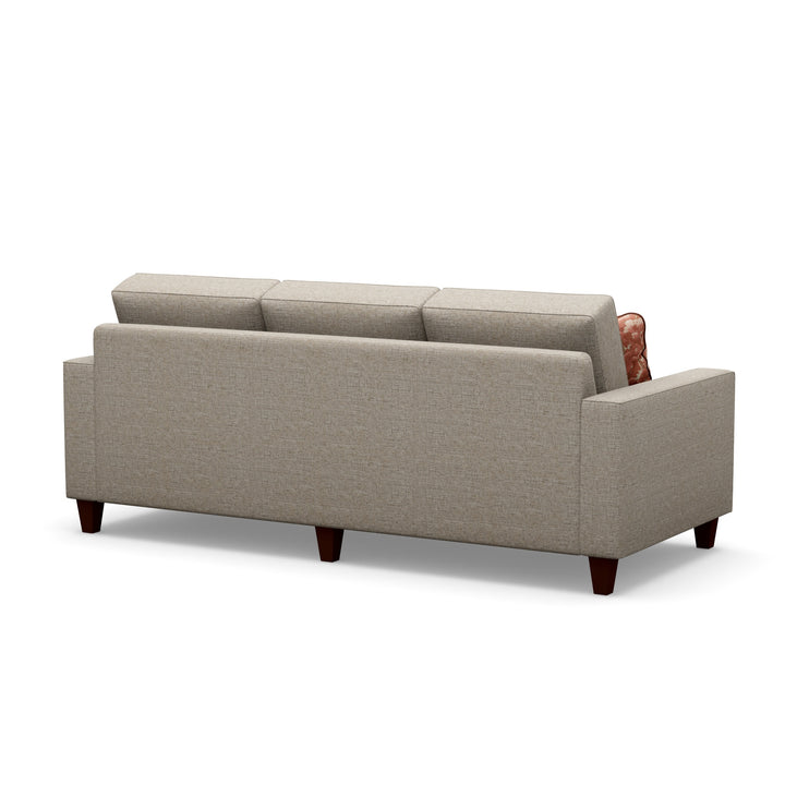 Louise Long Sofa in Wooly Bully