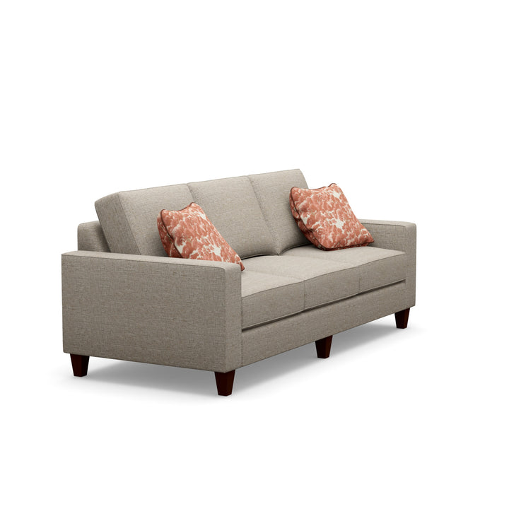 Louise Long Sofa in Wooly Bully