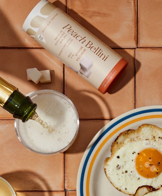 Peach Bellini Mimosa Mixer Tallboy