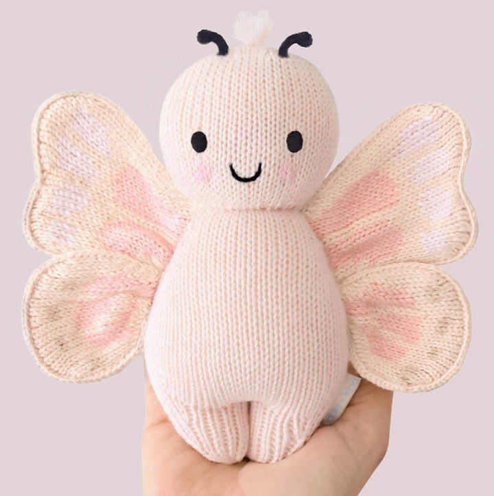 Petal Pink Baby Butterfly- Cuddle+Kind