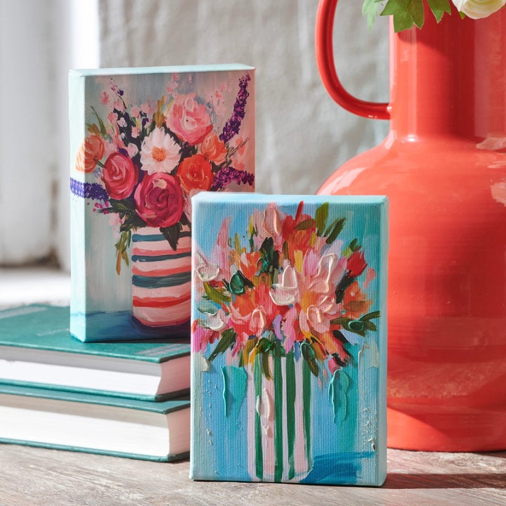 Painted Bouquet Mini Wall Art