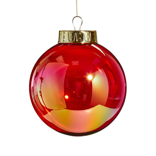 Bright Seamless Iridescent Orb Ornaments
