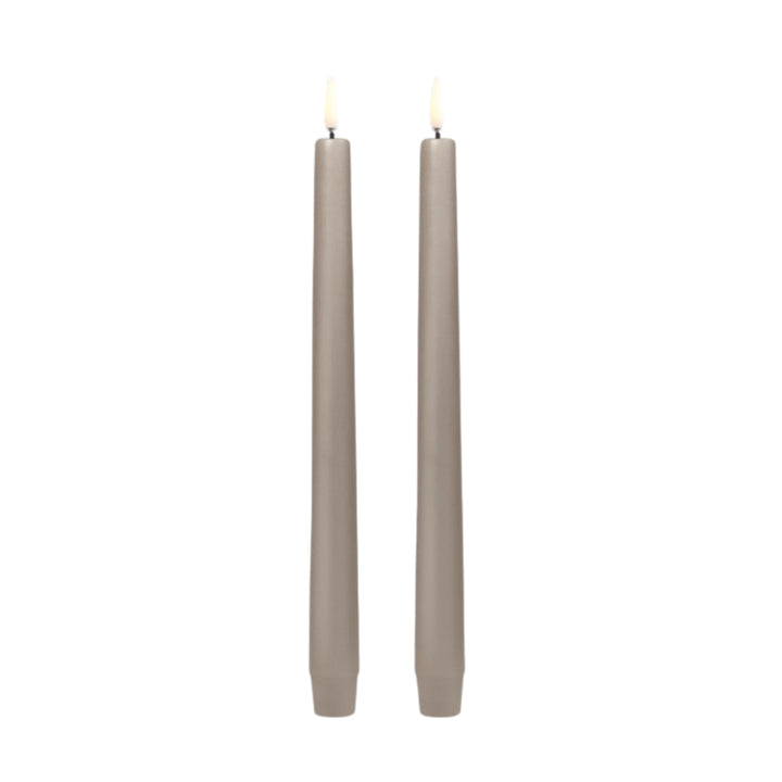 Sandstone LED Taper Candles