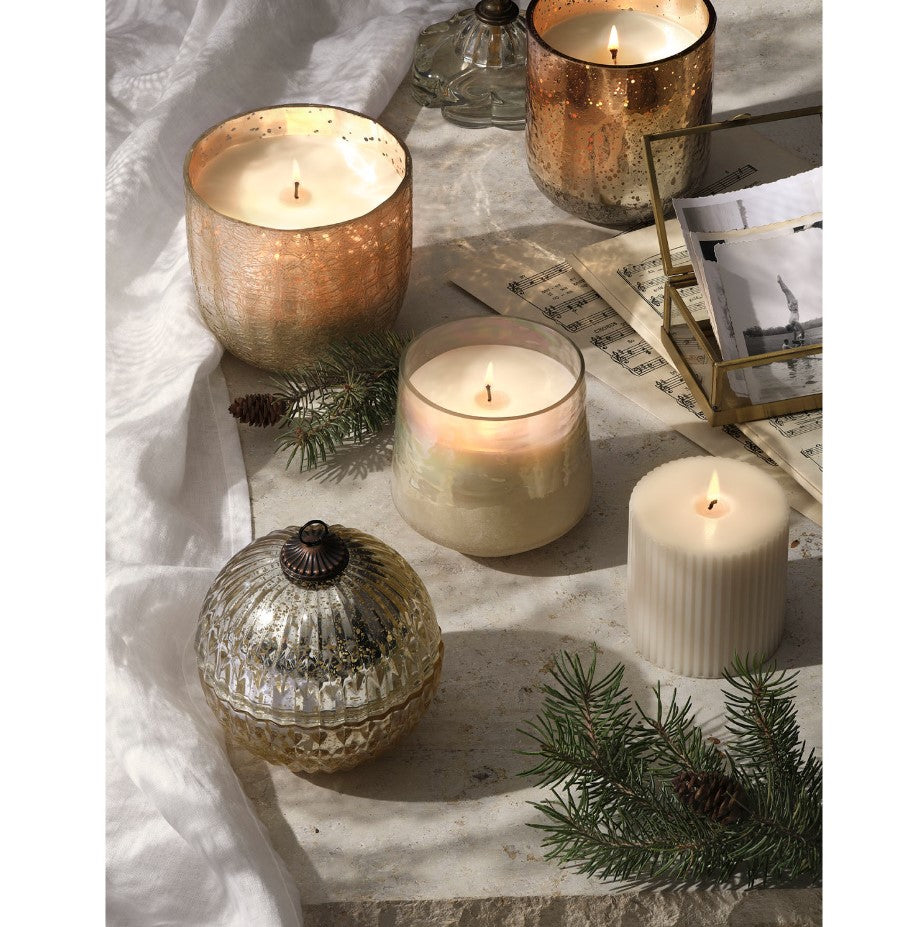 Illume Holiday Baltic Glass Candle