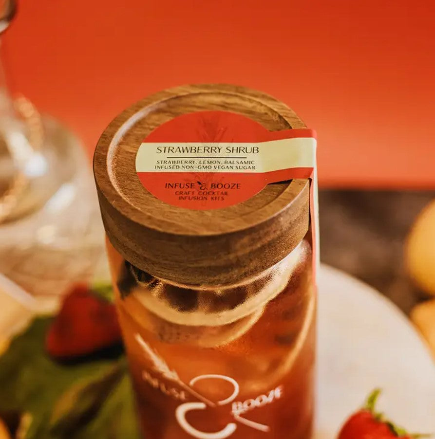 Strawberry Shrub Cocktail Infusion Kit