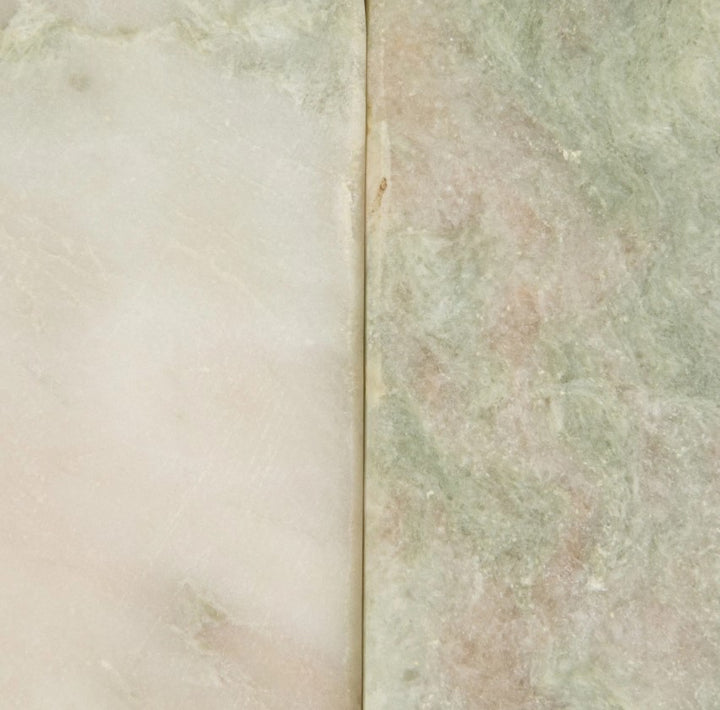 Green Melange Marble Bookends