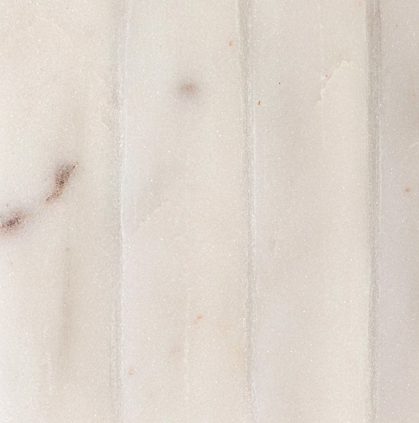 White Carved Marble Soap Dish