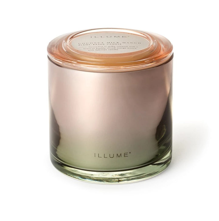 Coconut Milk Mango Statement Glass Candle