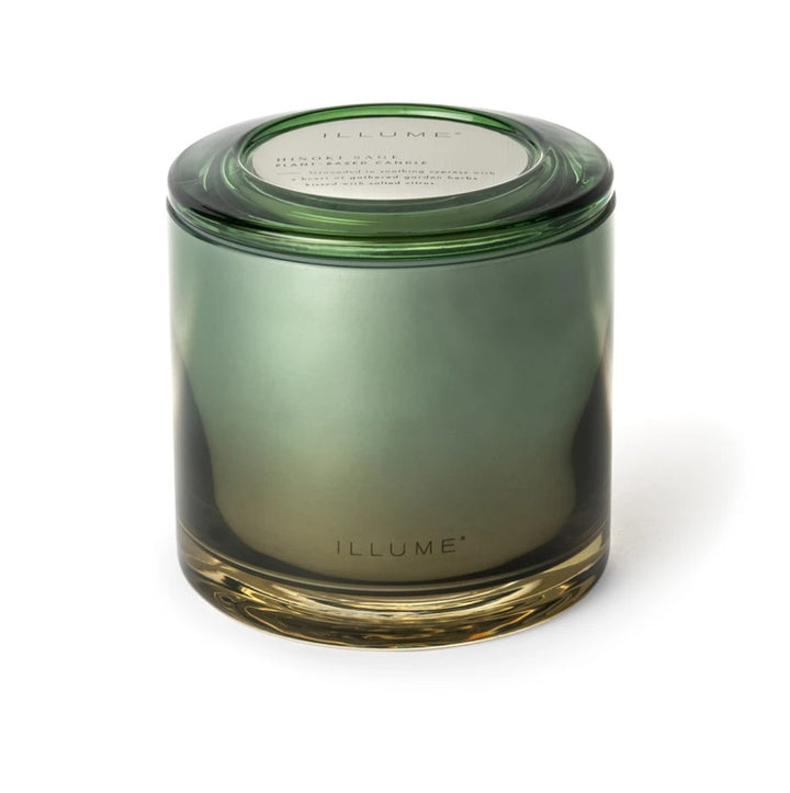 Hinoki Sage Statement Glass Candle
