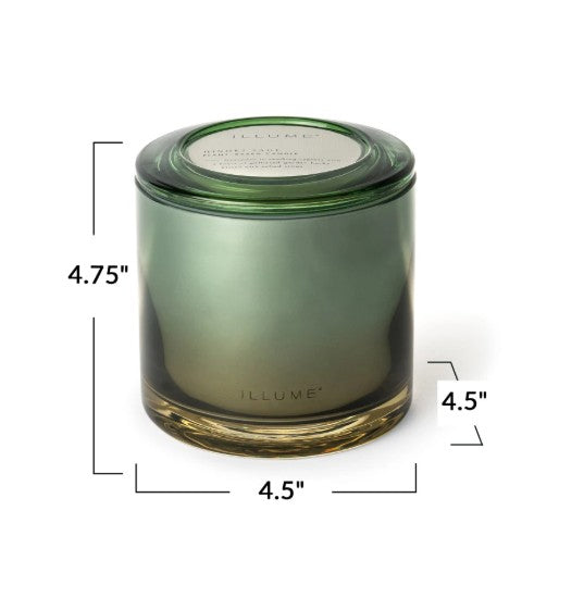 Hinoki Sage Statement Glass Candle