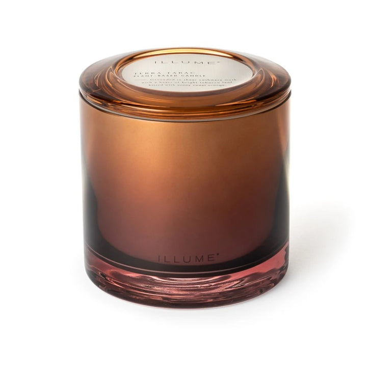 Terra Tabac Statement Glass Candle