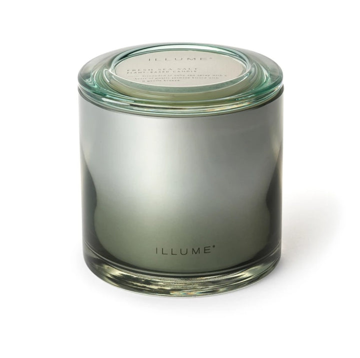 Fresh Sea Salt Statement Glass Candle