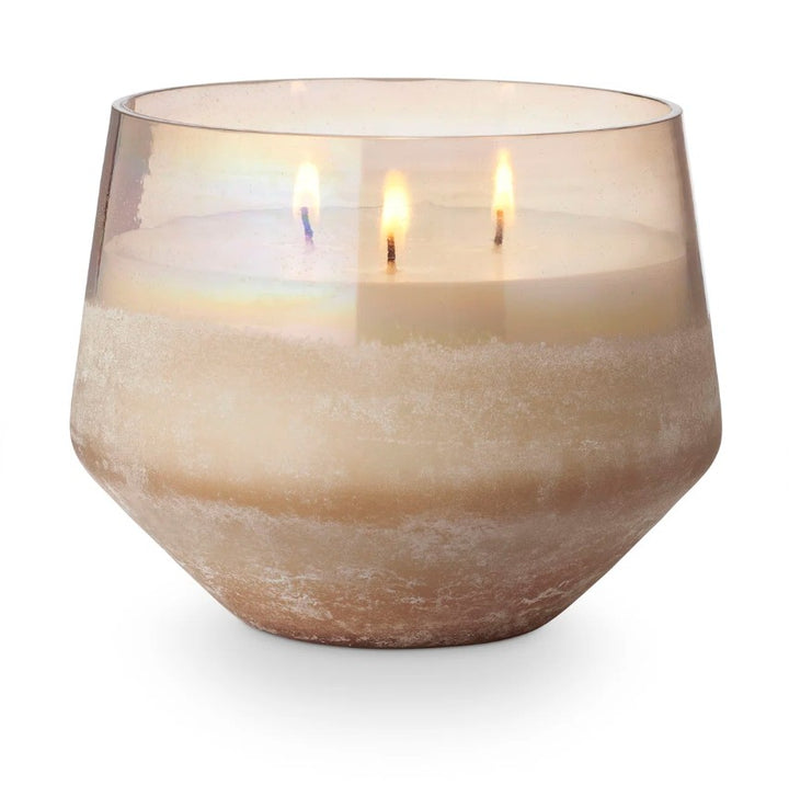 Coconut Milk Mango Large Baltic Glass Candle