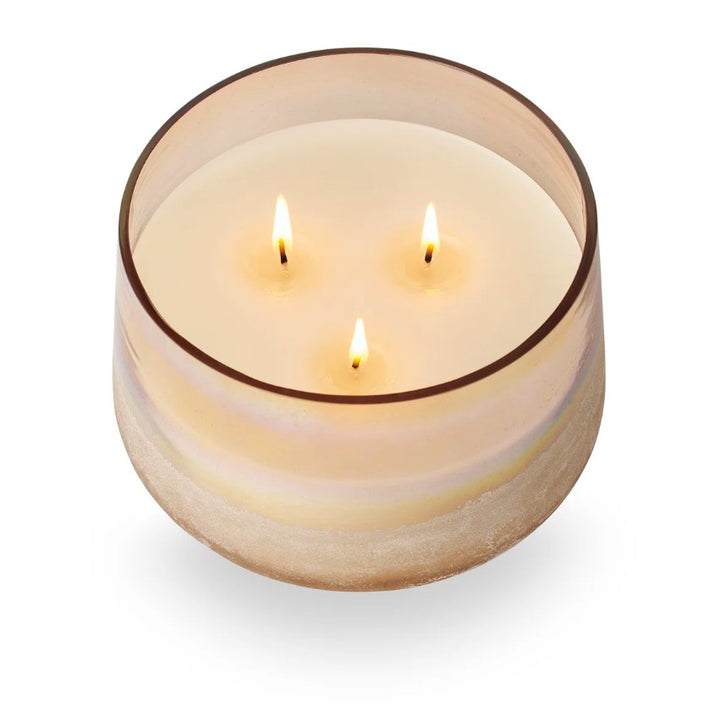Coconut Milk Mango Large Baltic Glass Candle