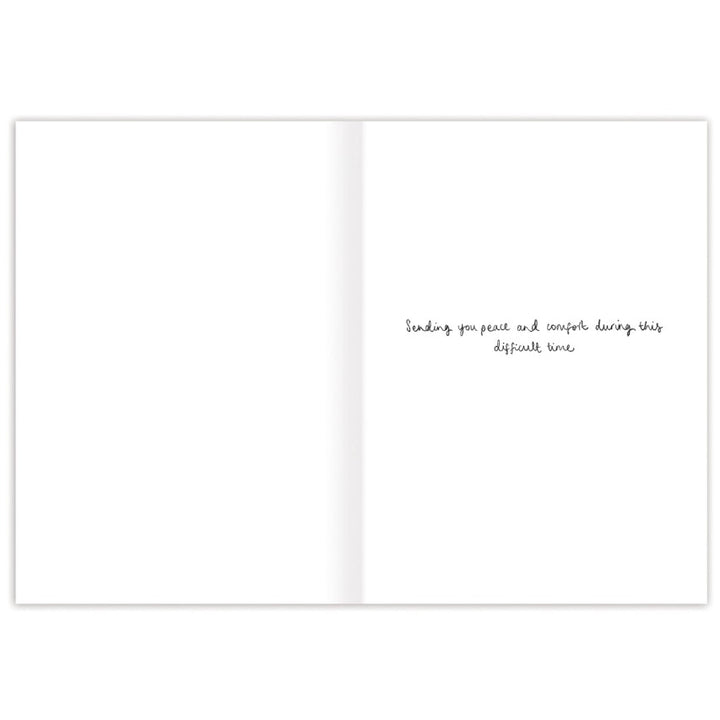 Snowdrops Sympathy Greeting Card