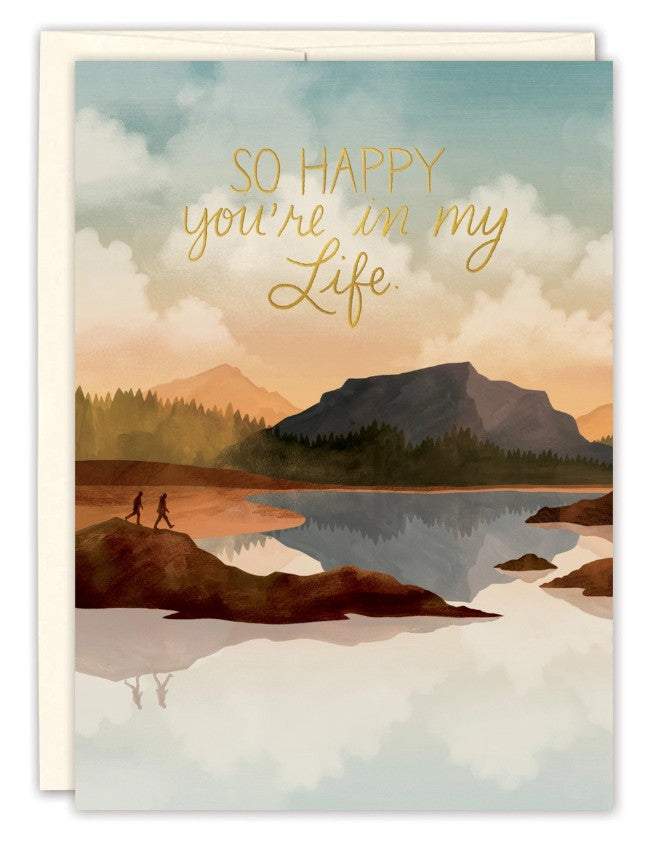 In My Life Anniversary Greeting Card