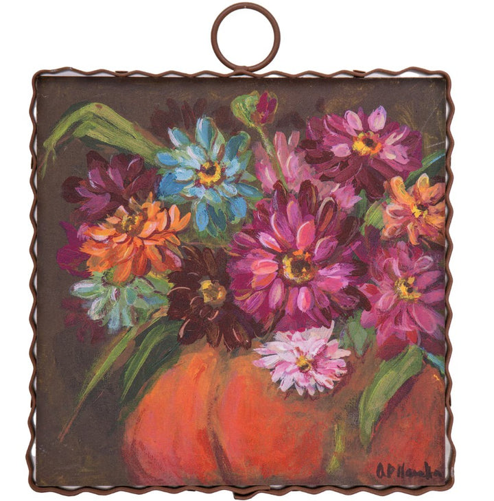 Mini Art Series: Zinnia&