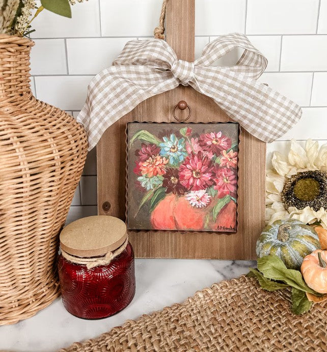 Mini Art Series: Zinnia&