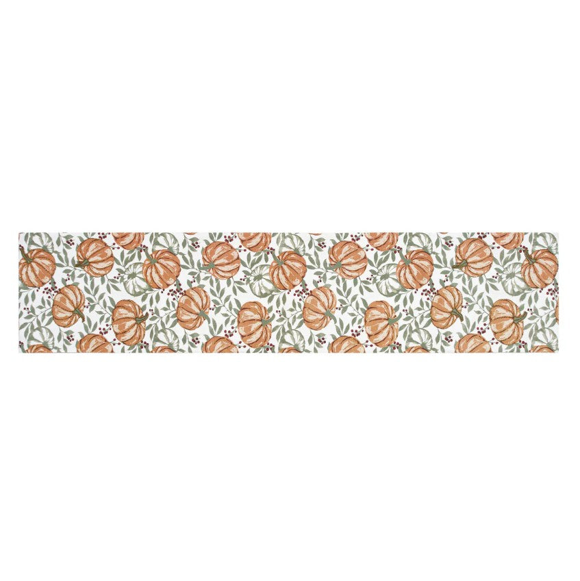 Harvest Pumpkin Table Runner
