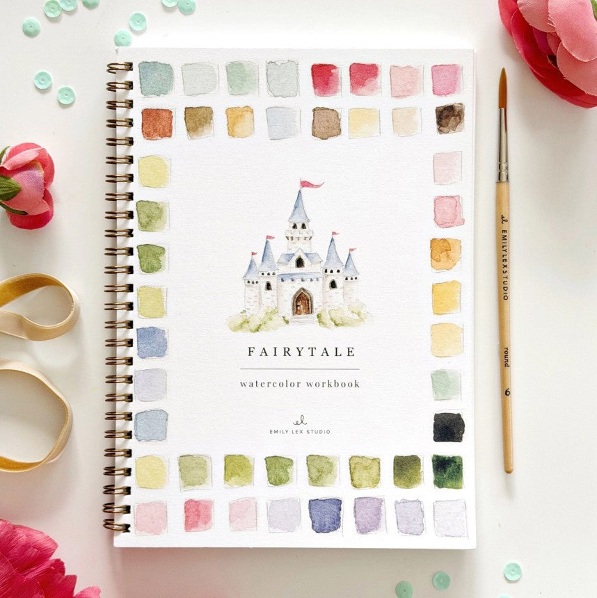 Fairytale Watercolor Workbook Bundle