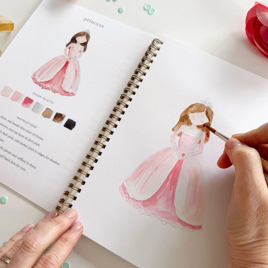 Fairytale Watercolor Workbook Bundle