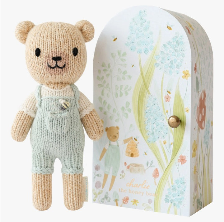 Tiny Charlie the Honey Bear-Cuddle+Kind