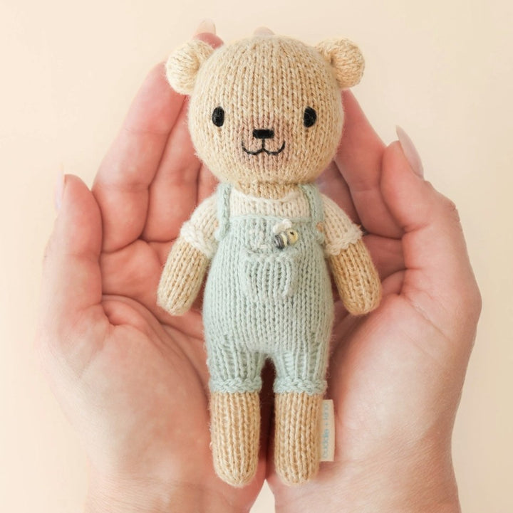 Tiny Charlie the Honey Bear-Cuddle+Kind