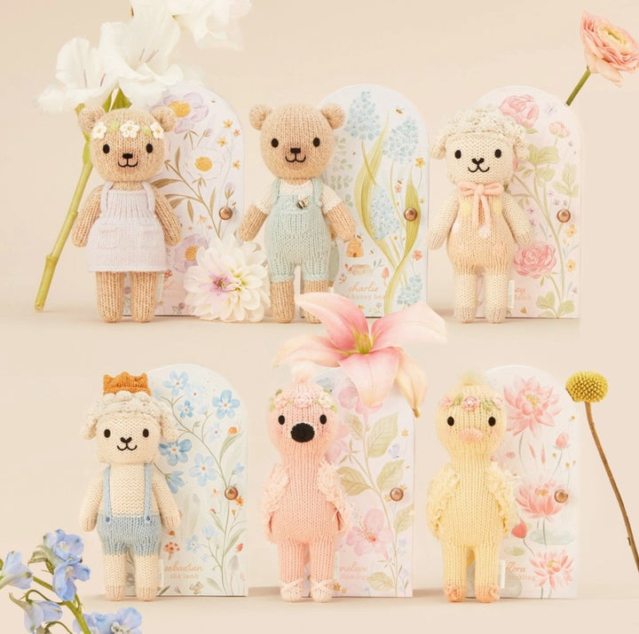 Tiny Olivia the Honey Bear-Cuddle+Kind