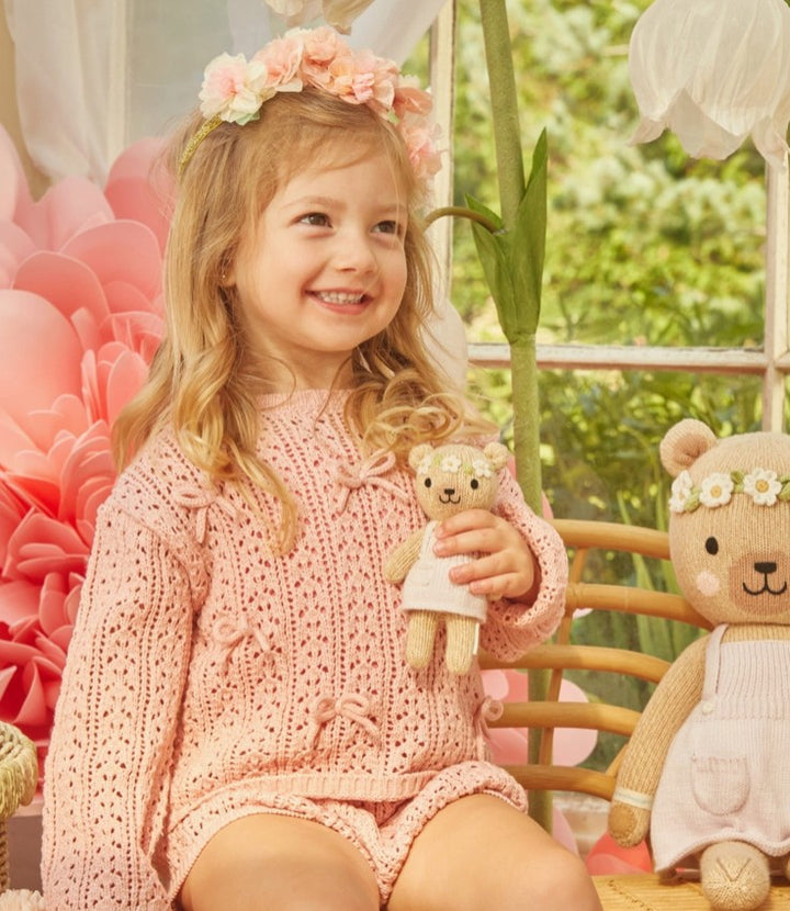 Tiny Olivia the Honey Bear-Cuddle+Kind