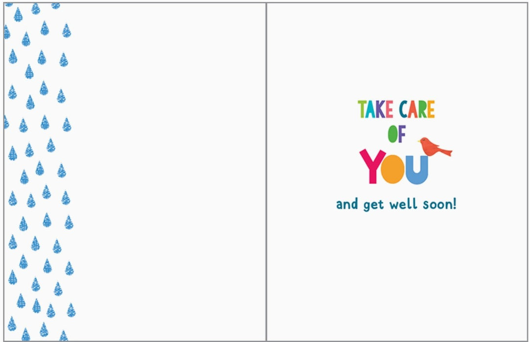 Heard You've Been Under The Weather Greeting Card