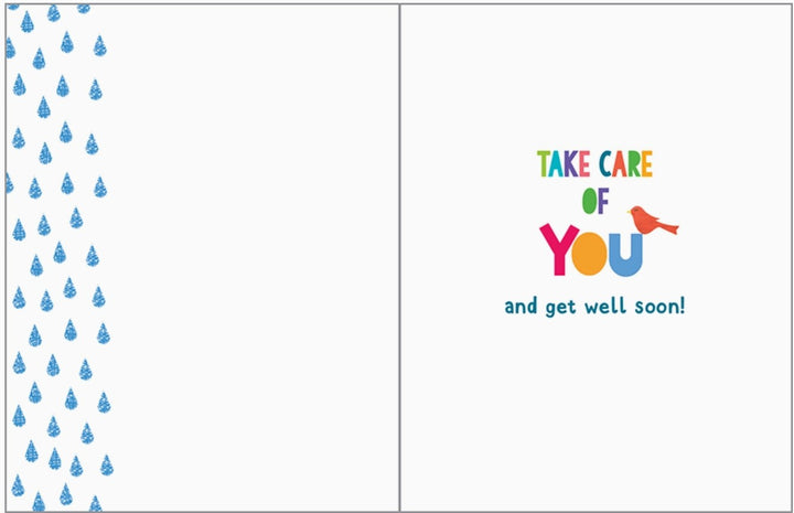 Heard You've Been Under The Weather Greeting Card