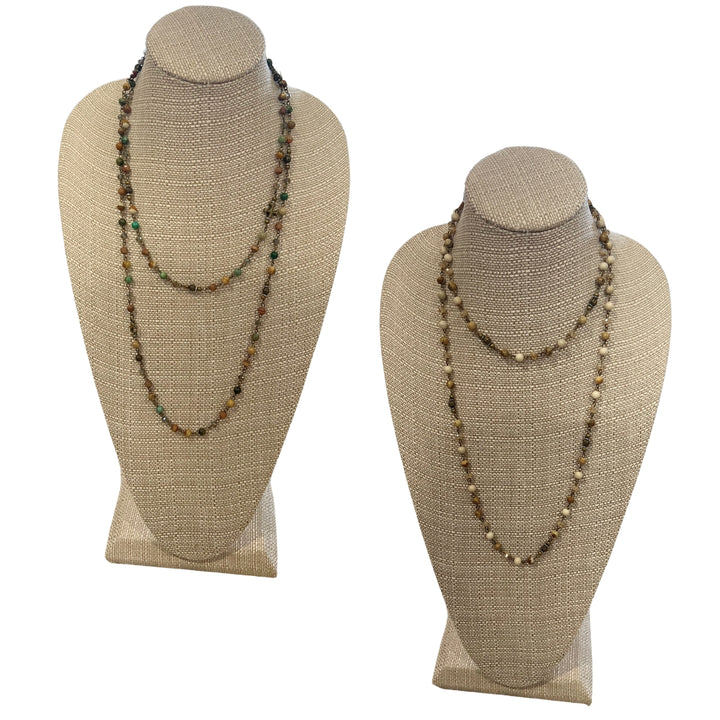 Extra Long Rosary Chain Necklaces