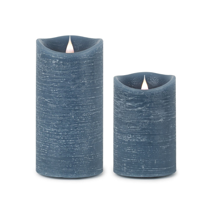 3.5" Blue LED Candles