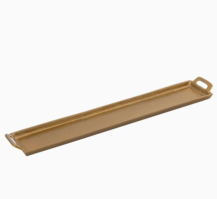 Antique Brass Aluminum Trays
