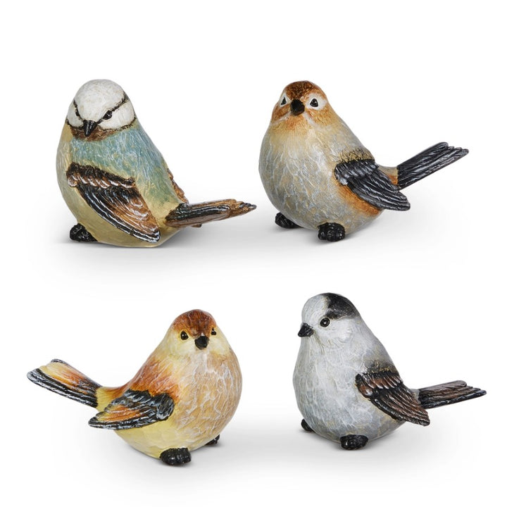 Multicolored Bird Figurines