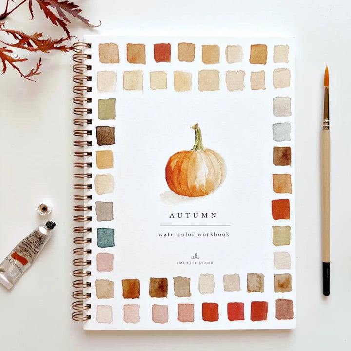 Autumn Watercolor Workbook