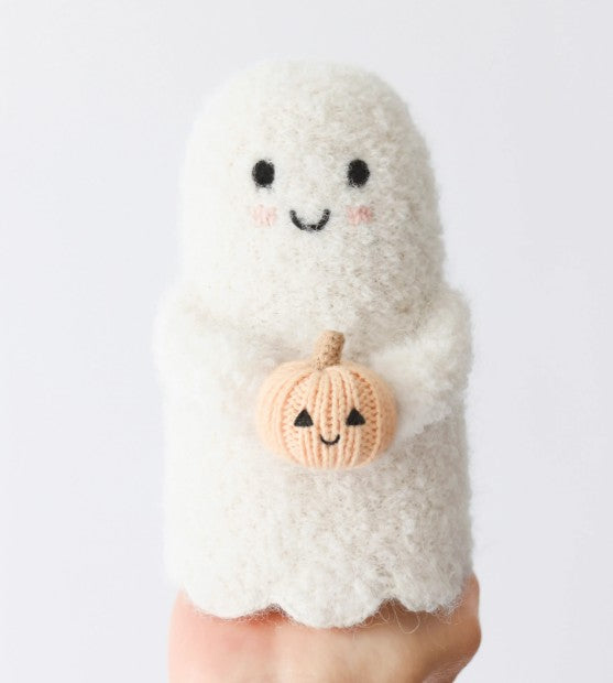 Baby Ghost with Pumpkin- Cuddle+Kind