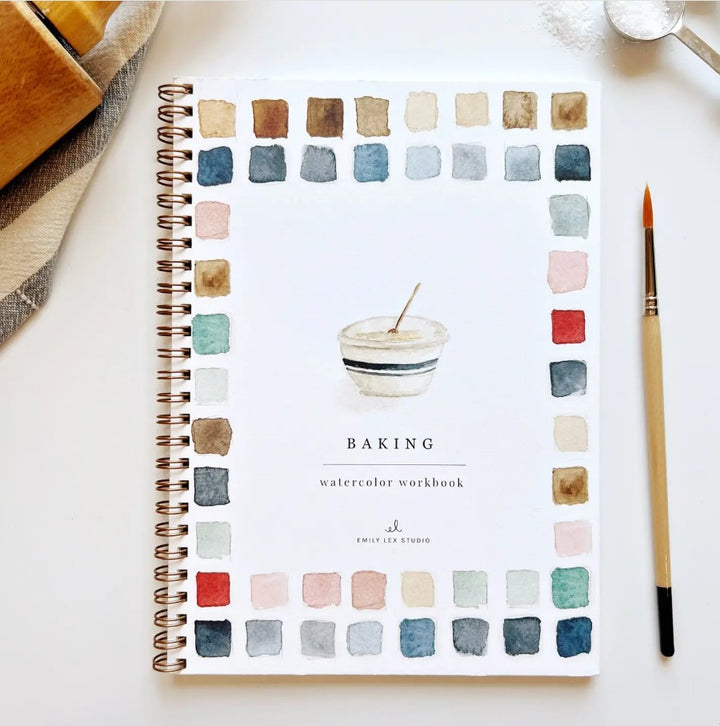 Baking Watercolor Workbook
