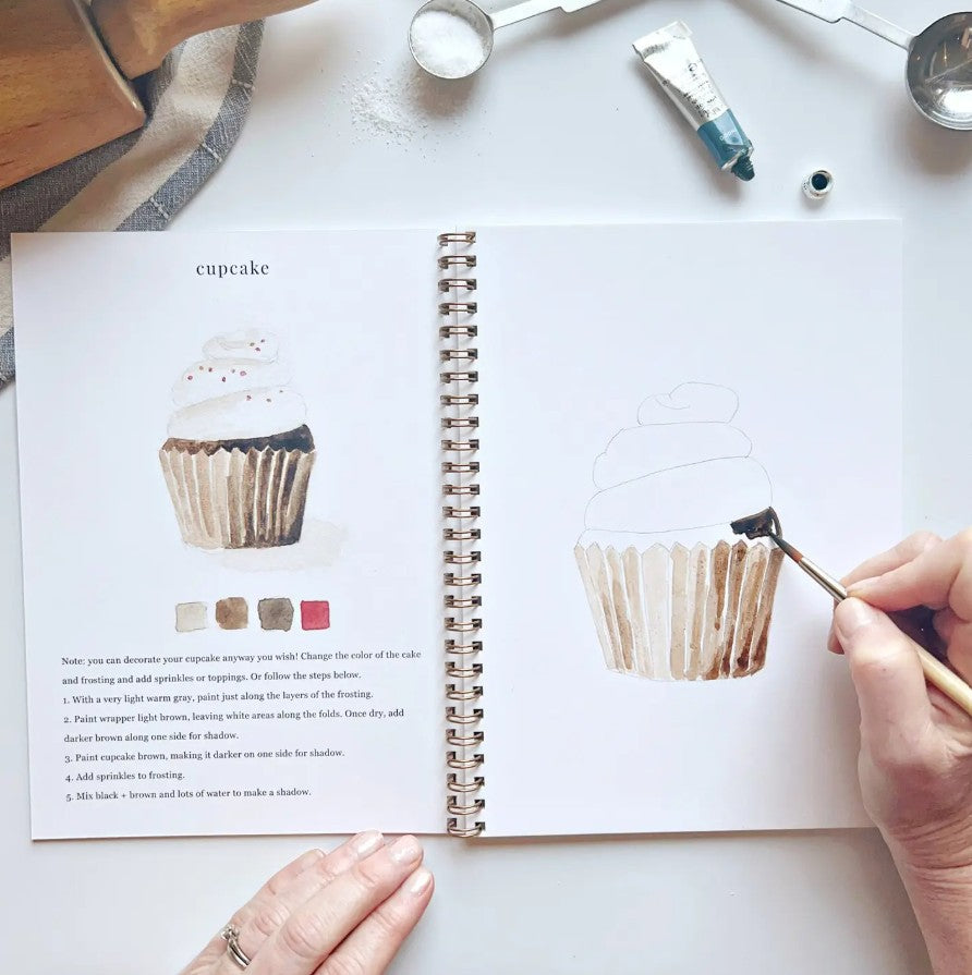 Baking Watercolor Workbook