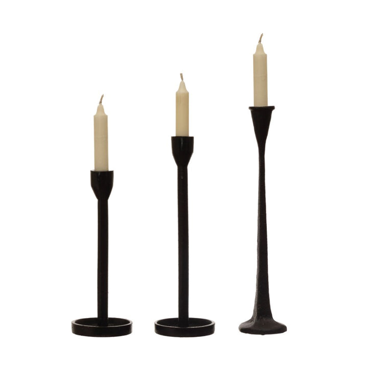 Cast Iron Taper Candle Holder