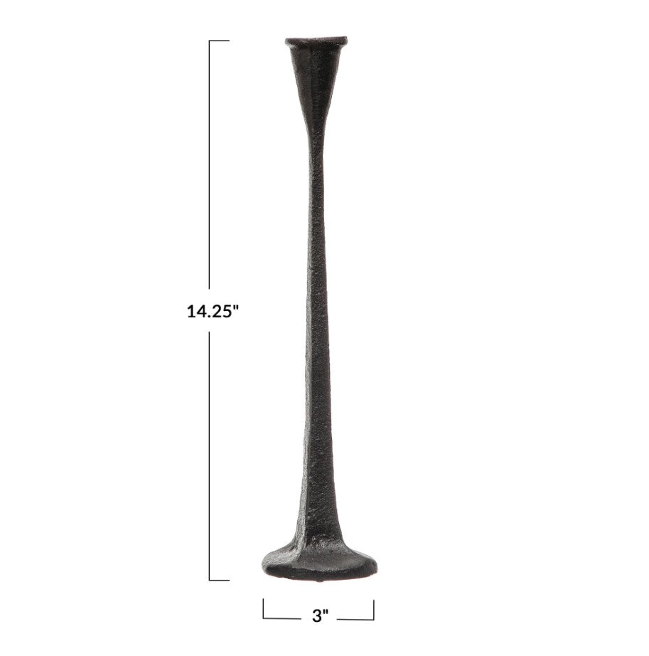 Cast Iron Taper Candle Holder