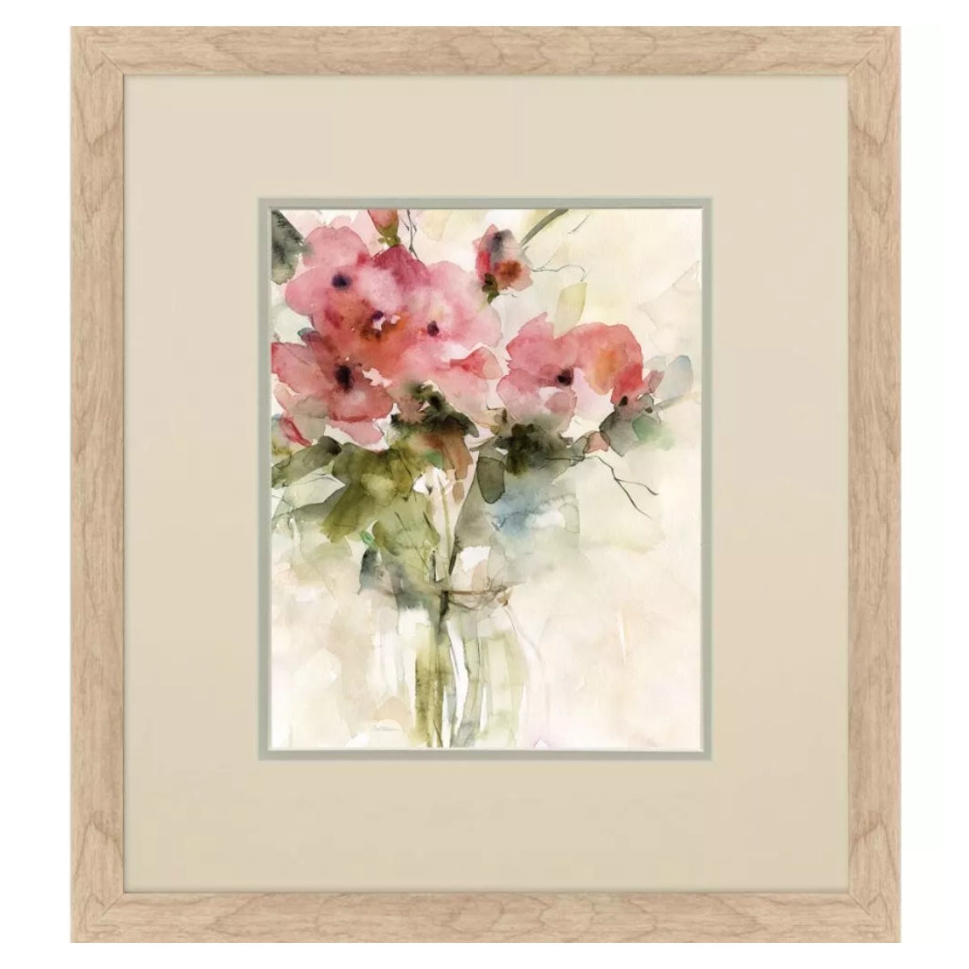Casual Bouquet Framed Wall Art
