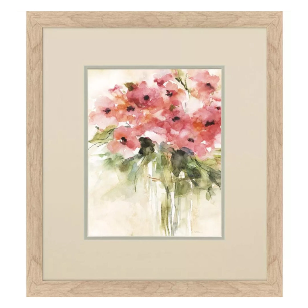Casual Bouquet Framed Wall Art