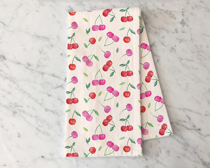 Cherry Tea Towel