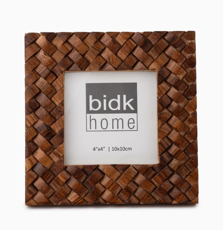 Criss Cross Wood Picture Frame