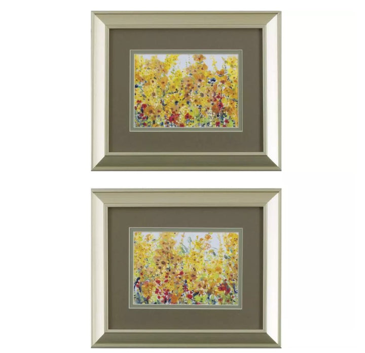 Golden Summer Garden Framed Art